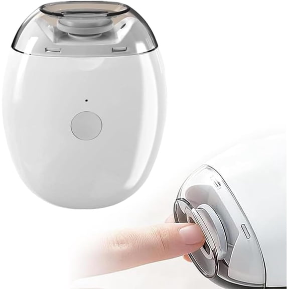 2026 Upgrade Electric Automatic Nail Clipper, 3-in-1 Electric Toe Nail Clipper for Seniors,Portable Electric Nail Clipper with LED Light and 3 Speeds (1PCS)