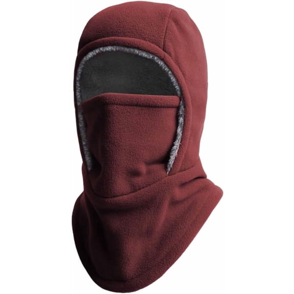 2026 Upgrade Fleece Balaclava Ski Mask – Thermal Windproof Full Face Neck Warmer Hood | Winter Cold Weather Gear for Men & Women Skiing, Motorcycling, Hiking & Outdoor Activities