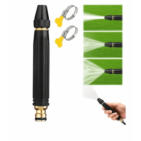 2026 Upgrade Home High-Pressure Car Wash Water Gun with Booster Nozzle and Hose, for Watering Plants and Vegetables, & Car Washing a