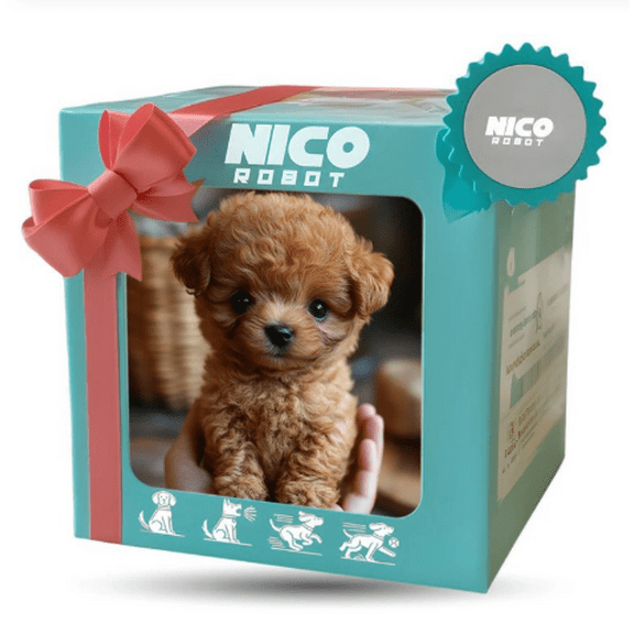 2026 Upgrade Hopping Dog Realistic Robot Puppy, Electric Simulation Dog Touch Sensor Animal Toy, Walks, Barks, Wags Like A Real Puppy, Pet Toy for Pet LoversTH