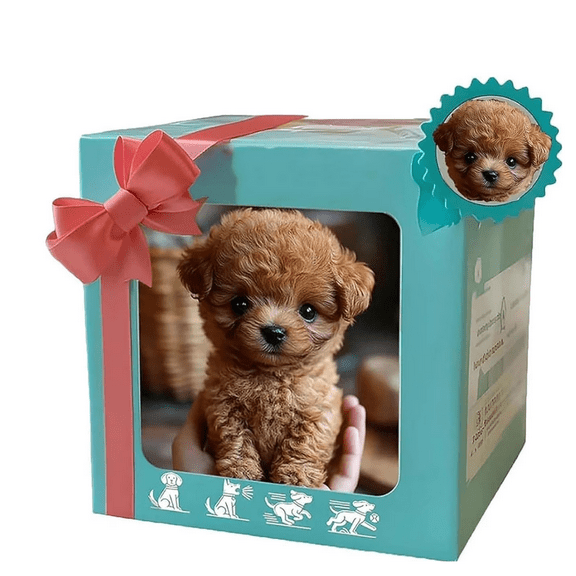 2026 Upgrade Hopping Dog Realistic Robot Puppy, Electric Simulation Dog Touch Sensor Animal Toy, Walks, Barks, Wags Like A Real Puppy, Pet Toy for Pet Lovers