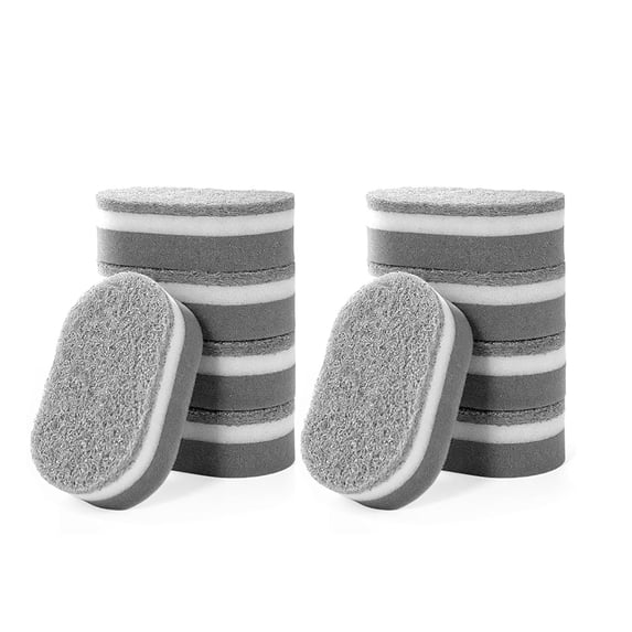 2026 Upgrade Multi-Functional Eraser Cleaning Sponge, Magic Eraser Sponge for Shower Tub, Heavy Duty Scrub Sponge for Kitchen Bathroom Sink Floor Home Cleaning