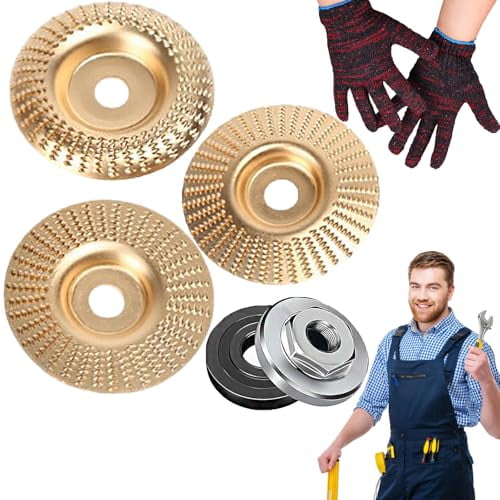 2026 Upgrade Pro-Grade Wood Cutting Discs, 3PCS Wood Carving Disc Set ...