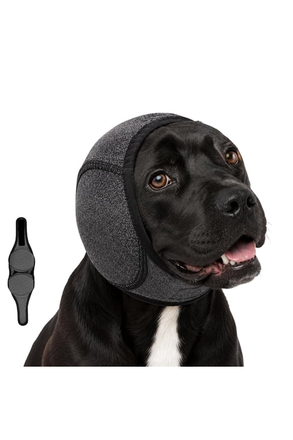 2026 Upgrade Silent Dog Ear Muffs Noise Protection, Adjustable Dog Ear Wrap, Soft Elastic Ear Protection for Small Medium Large Dogs