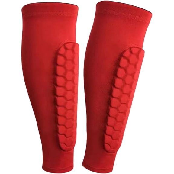 2026 Upgrade Ski Shin Guards,Ski Guards Shin Pads,Compression Sleeve with Honeycomb Pads for Adults & Teens - Breathable EVA, Distributes Boot Pressure