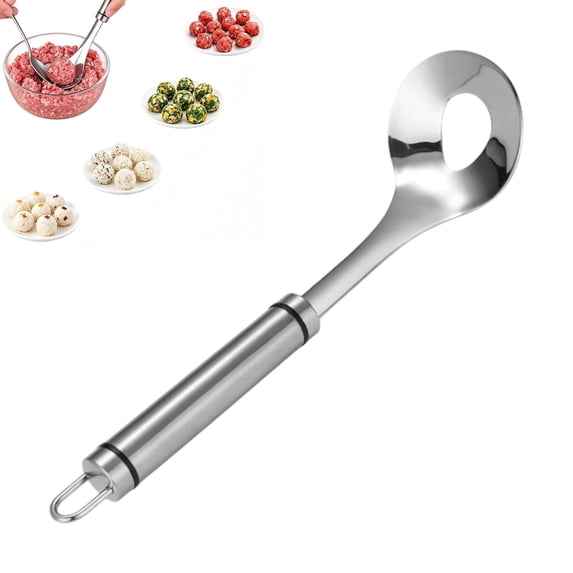 2026 Upgrade Stainless Steel Meatball Maker, Meatball Maker Spoon – Make Perfect Meatballs Without Messy Hands