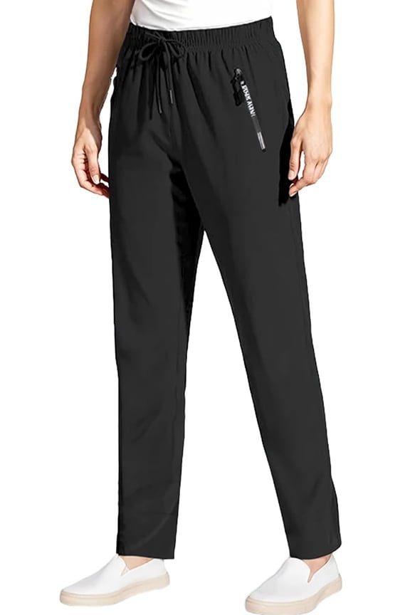 2026 Upgrade Stretch Active Pants for Women, Women's Ultra Stretch Ice Silk Comfort Casual Sweat-free Summer Pants