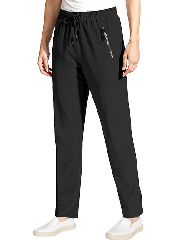 2026 Upgrade Stretch Active Pants for Women, Women's Ultra Stretch Ice Silk Comfort Casual Sweat-free Summer Pants