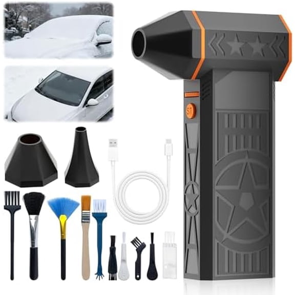 2026 Upgrade Suptruck Frostblazer Thermal Snow Blower, Portable Suptruck Frostguards Thermal Blower, Snow Blower with Efficient Turbine Tech, Portable for Car Windshield Defrost, Snow Removal