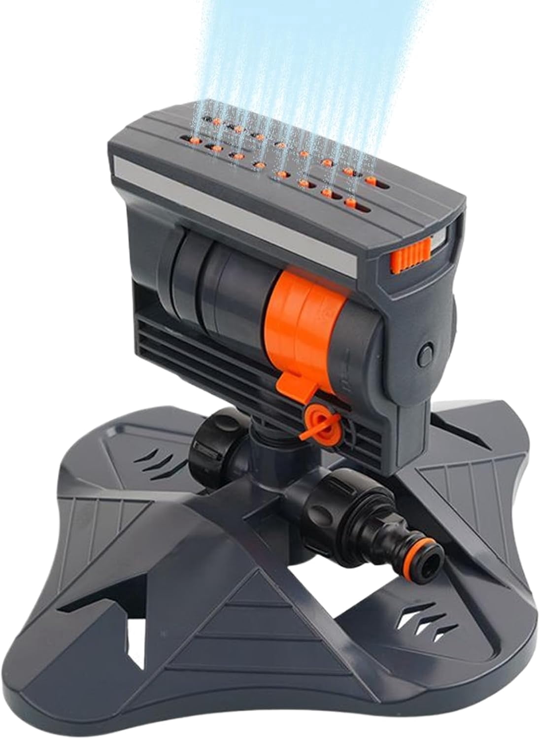 2026 Upgraded 16-Nozzle Oscillating Sprinkler Activated Splash Pad for Lawn & Garden(Q)