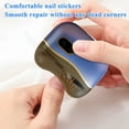 thumbnail image 1 of 2026 Upgraded 2-in-1 Electric Nail Clipper & Polisher for Adults & Seniors, Quiet Automatic Nail Trimmer with Built-in Nail Storage, Two Speeds, Rechargeable, Safe Electric Nail File Blue, 1 of 6