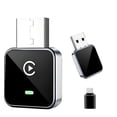 thumbnail image 1 of 2026 Upgraded 2-in-1 Wireless CarPlay Adapter for Apple iPhone & Android, Plug and Play, Realtek 8730E Chip Fast&Stable Connection & No Latency, Wired to Wireless Adapter, USB-A/Type-C Port, CM101, 1 of 9