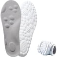 thumbnail image 1 of 2026 Upgraded 4D Memory Foam Cloud Insoles, Men Women Foot & Joint Support All-Day Comfort Shoe Insoles(Gray-b,10), 1 of 6