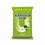 Upgraded 80g Powerful Cleaning Powder, Fast-Acting Formula, Safe & Gentle for Pipes, Perfect for Kitchen, Bathroom, Sink & Shower Drain Clog Removal & Maintenance