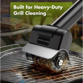 2026 Upgraded 950 RPM Cordless Electric Grill Brush, 4500mAh BBQ Cleaner with LED Light, Dual Safety Lock, Submersible 304 Stainless Steel Splash-Proof Scrubber, Ideal Gift for Men Dad Husband