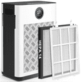 thumbnail image 1 of 2026 Upgraded Air Purifier for Home Large Room 2300Ft² with Washable Pre-filter, H14 True Hepa Air Purifiers for Bedroom with Timer, 22dB Sleep Mode, for Pets Hair Pollen Odor Dander Dust Wildfire, 1 of 12