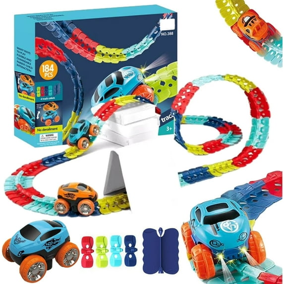 2026 Upgraded Anti Gravity Race Track with Car, Kids Zero Gravity Race ...