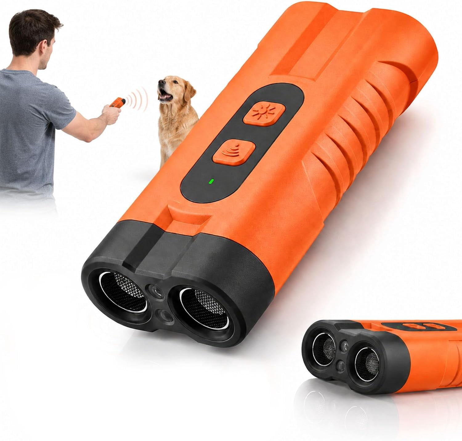 2026 Upgraded Anti-bark Device for Dogs, Ultrasonic Dog Bark Deterrent ...
