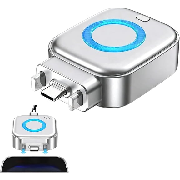 2026 Upgraded Auto Power-Off Fast Charging Adapter, 140W Auto Cut-Off Charger Protector with AI Full-Charge Disconnect, Plug and Play, Prevent Battery Aging and Extend Equipment Lifespan (1pc)