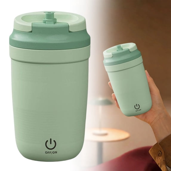 2026 Upgraded Automatic Stirring Coffee Mug with Temperature Display & Rechargeable Stainless Steel – Perfect for Coffee, Protein Shakes, Home, Office, Travel