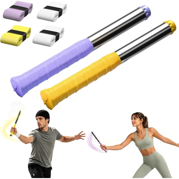 2026 Upgraded Badminton Swing Trainer, Sound Feedback Design, Upgraded Adjustable Intensity Badminton Swing Trainer, Suitable for Beginners, Intermediate and Advanced Practitioners