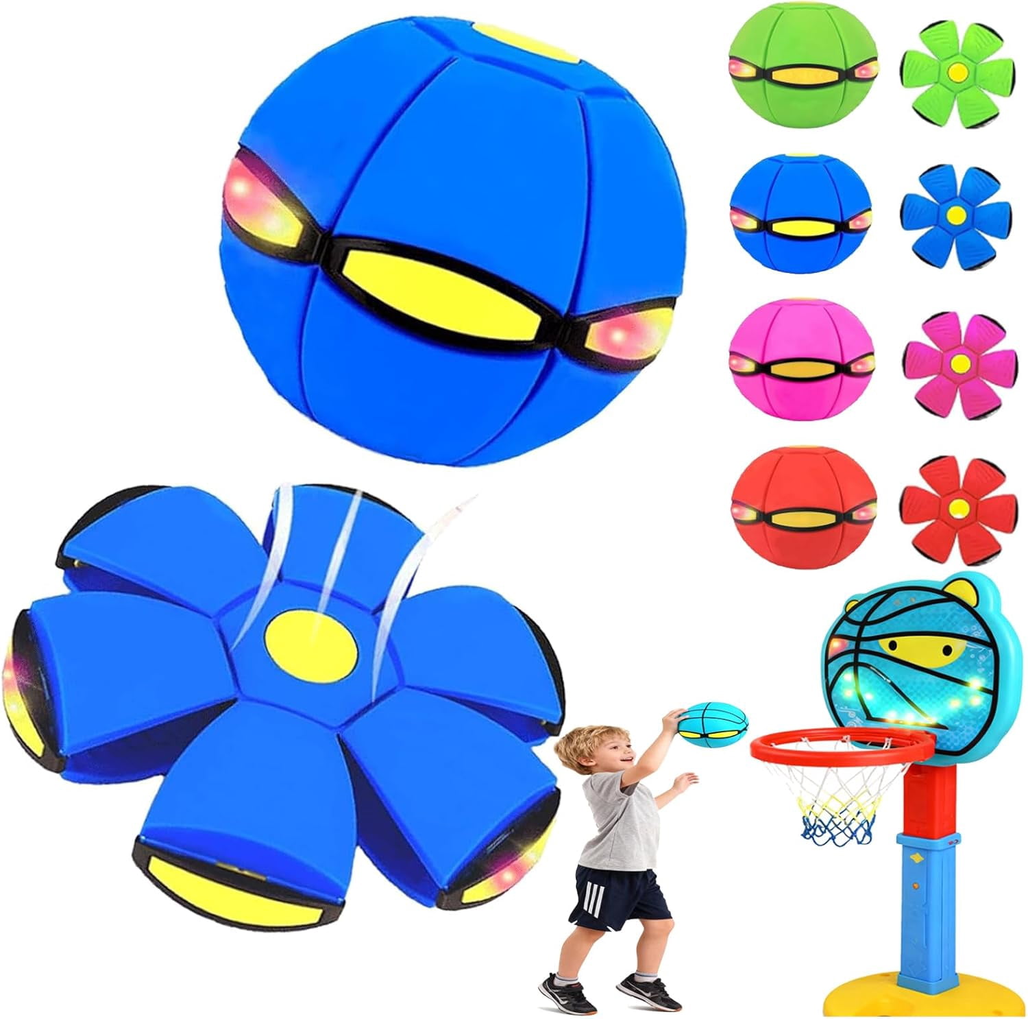 2026 Upgraded Bouncing Ball With LED Lights Magic Metaball Magic 2026 Upgraded Bouncing Ball With LED Lights Magic Metaball Magic Flying Saucer Bouncy Ball Family Interaction 1PCS 10306cdb 3557 41b4 90c8 