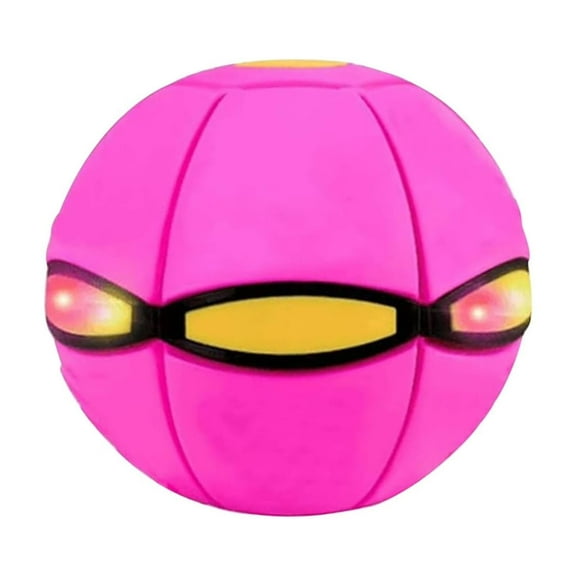 2026 Upgraded Bouncing Ball with LED Lights, Magic Metaball, Magic Flying Saucer, Bouncy Ball, Family Interaction(1PCS)