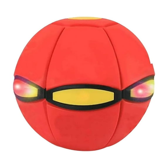 2026 Upgraded Bouncing Ball with LED Lights, Magic Metaball, Magic Flying Saucer, Bouncy Ball, Family Interaction(1PCS)