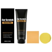 2026 Upgraded Car Scratch Repair Paste Kit with Polishing Wax Sponge and Cleaning Wipe