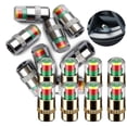 thumbnail image 1 of 2026 Upgraded Car Tire Pressure Monitor Valve Stem Caps – 3 Color Eye Alert 36 PSI (2.4Bar) Sensor Indicator, Easy Read Tire Caps Fit for Most Cars, 1 of 8
