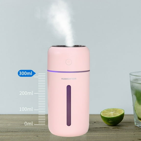 2026 Upgraded Car USB Humidifier, Wireless Aromatherapy Nebulizer with 300ml Tank, Long-Lasting Mist, Essential Oil Diffuser for Home, Office, Car Travel, Relaxing Mist, Portable and Stylish