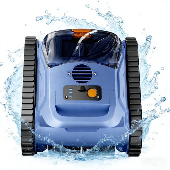 2026 New Cordless Robotic Pool Cleaner, Dual 180W Brushless Motors, Smart Navigation, Wall & Waterline Climbing, IP68 Waterproof, Automatic Pool Vacuum for In-Ground & Above-Ground Pools