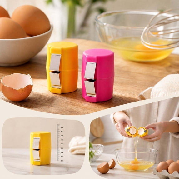 2026 Upgraded Egg Shell Opener,Egg Separator Egg Cracker Tool for Fresh Eggs