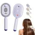 thumbnail image 1 of 2026 Upgraded Electric Steam Brush for Hair, Press, Comb, and Mist Simultaneously, Strong, Less Breakage, no Hair Residue, for Both Long and Short Hairs, Reduce Frizz(Purple), 1 of 7