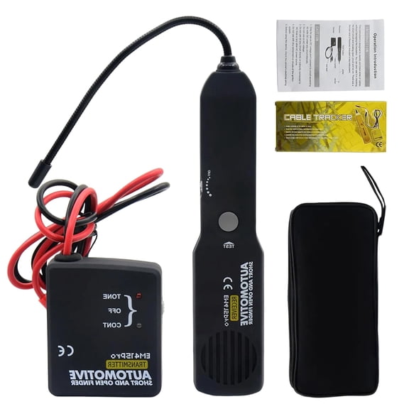 2026 Upgraded Em415 Pro Broken Wire Detector Tool, Circuit Tracer Pro Tester, Automotive Tester Cable Wire Short Circuit Breakpoint Testers Car Broken Wires Detector Line Finder (1Pc (with Box))
