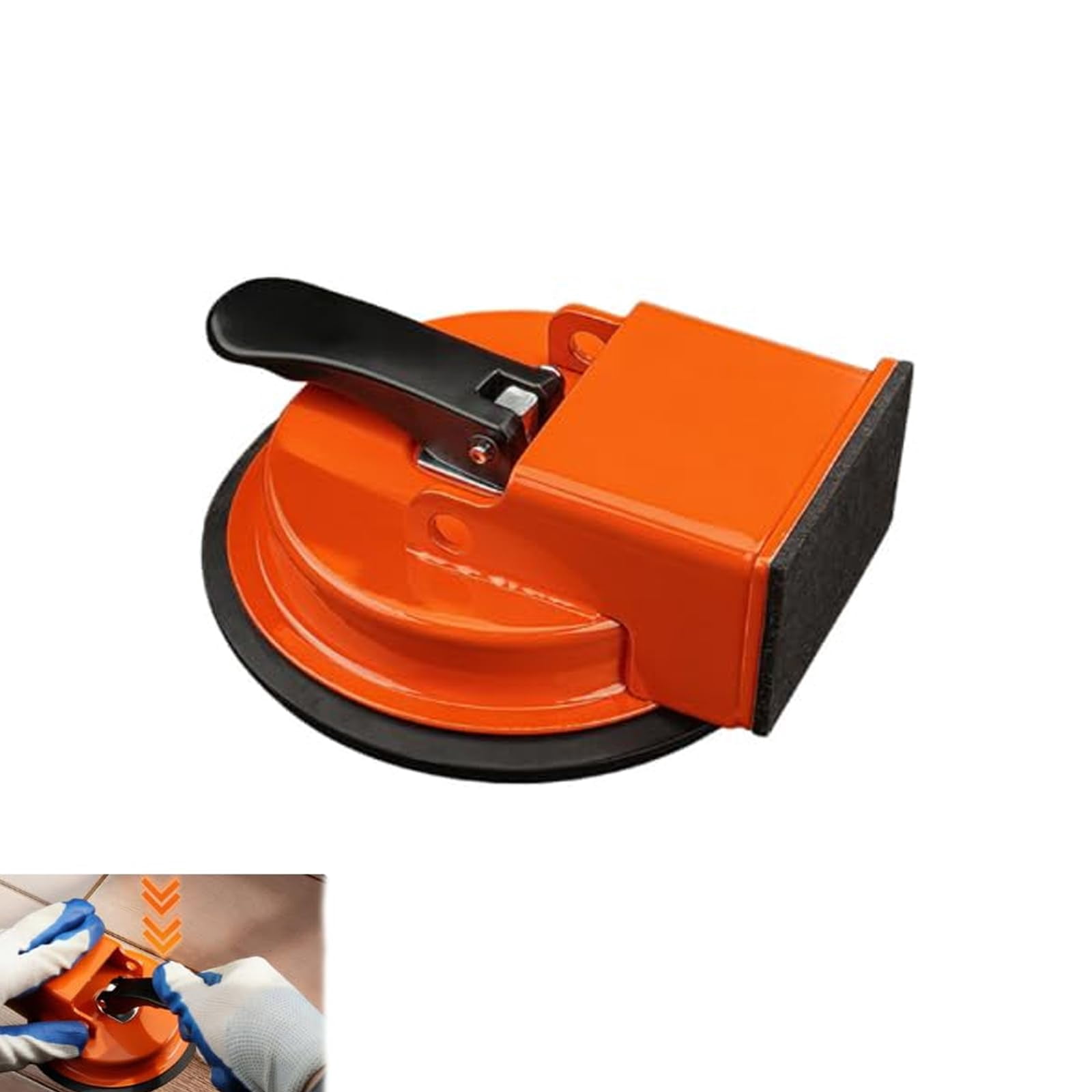 2026 Floor Gap Fixer Tool – Heavy Duty Suction Cup Flooring Gap Repair Kit For Laminate, Vinyl, Wood & Tile, Dual-Angle Striking Design, Easy One-Person Operation