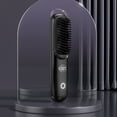 thumbnail image 1 of 2026 Upgraded Hair Straightener Brush - Fast Heating Portable Styling Tool with LCD Display, 2000mAh Battery, 3 Adjustable Temperatures & US Plug, Perfect for Hair Styling, 1.6*1.8*7.9in, Black, 1 of 9
