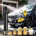 thumbnail image 1 of 2026 Upgraded High Pressure Car Wash Nozzle – Garden Hose Sprayer with Quick Connect, Adjustable Mist to Jet, No-Leak Seal & Anti-Slip Grip for Washing Cars, Watering Plants, 1 of 9
