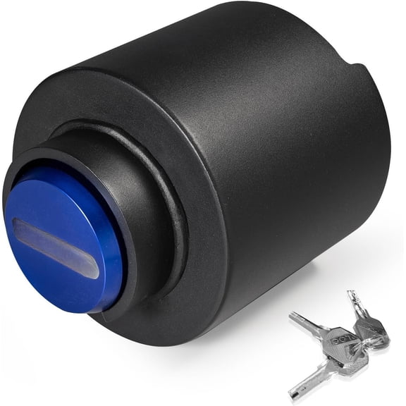 2026 Upgraded Lock Fits 2-5/16 Inch Coupler, Heavy Duty Hitch Locks, Anti- Coupler Lock for RV | Cargo | Camper | Dump (Blue)