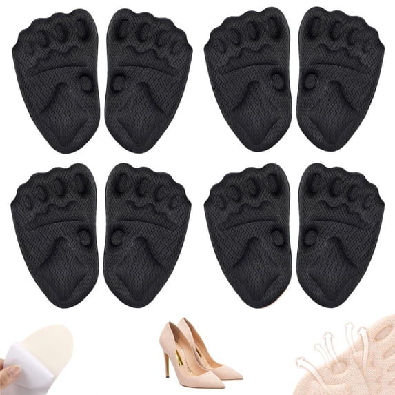 2026 Upgraded Metatarsal Pads Women, Cushioned Ball of Foot Inserts, Non-Slip & Comfort Fit for High Heels
