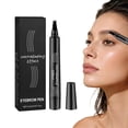 thumbnail image 1 of 2026 Upgraded Microblading Eyebrow Pencil, Micro-Fork Tip Precise Eyebrow Pen, Waterproof Long Lasting Natural Hair-Like Brow Pencils for Women (Black), 1 of 10