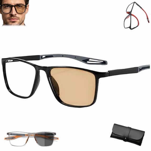 2026 Upgraded Multifocal Reading Glasses Smart Adaptive Technology,Progressive Smart Autofocus Glasses For Women&Men