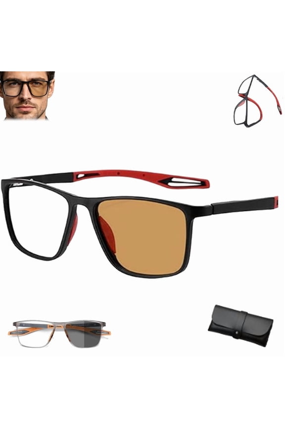 2026 Upgraded Multifocal Reading Glasses Smart Adaptive Technology,Progressive Smart Autofocus Glasses For Women&Men