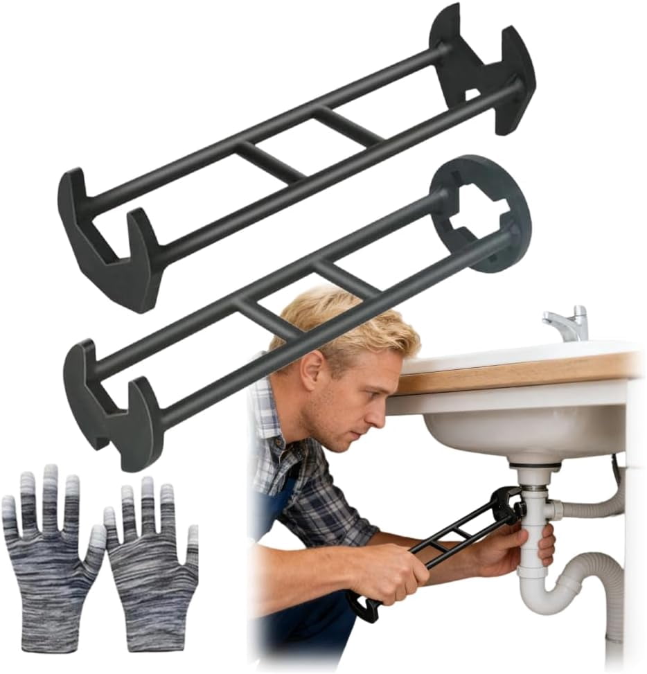 2026 Upgraded Multifunctional Sink Wrench, Basin Wrench Sink Faucet ...
