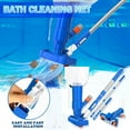 thumbnail image 1 of 2026 Upgraded Pool Cleaning Brush Swimming Pool Spa Jet Vacuum Cleaner with Brush & 40" Pole,for Above Ground/Inflatable Pool,Hot Tub,Pond, Spa, Lake and Fountain, 1 of 8
