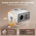 thumbnail image 1 of 2026 Upgraded  Projector with Electric  &  5.4 for Outdoor Movies, 1 of 7