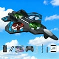 thumbnail image 1 of 2026 Upgraded RC Jet-RC Stunt Fighter Jet Toy with 360° Flips & LED Lights, Remote Control Airplanes Foam Planes Drone with Battery & Fan Blade, 1 of 8
