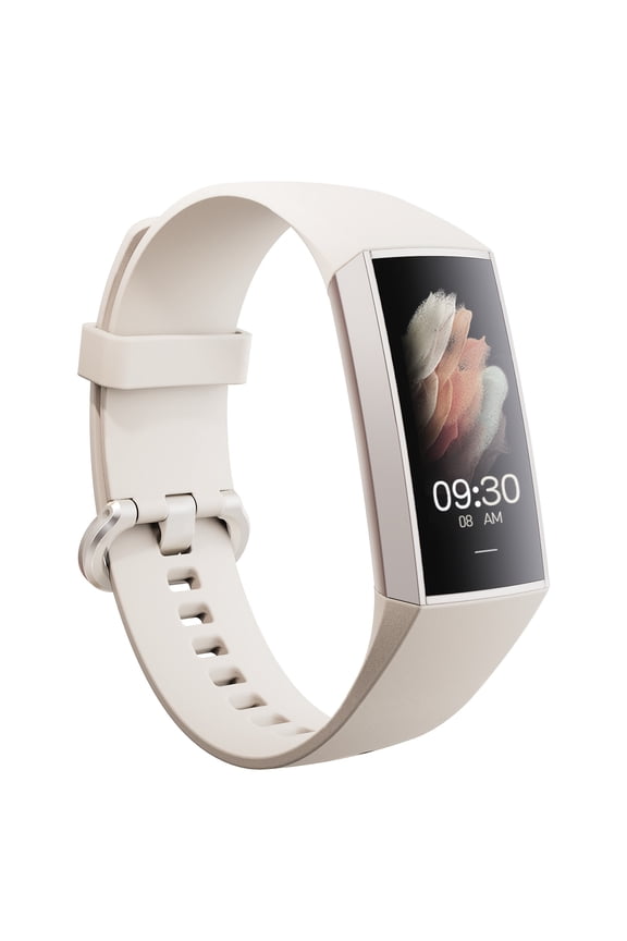 2026 Upgraded Smart Bracelet, 1.1" AMOLED Ultra Thin Touch Screen, 14 Days Battery, 25 Sport Modes Sleep Tracker Weather Music Control Alarm Stopwatch