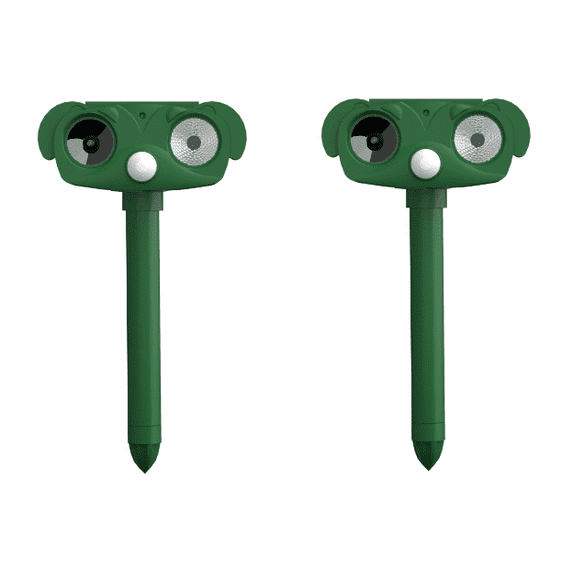 2026 Upgraded Solar Ultrasonic Animal Repellent Outdoor, Deer Repellent ...