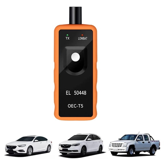 2026 Upgraded TPMS Relearn Tool for Car Tire Sensor, EL-50448 Tire Pressure Monitor Sensor Activation Reset Tool OEC-T5, System Programming Training for Most Series Vehicles (1 PCS)